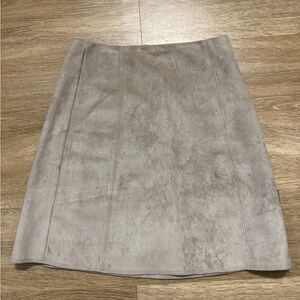 Babaton: suede skirt